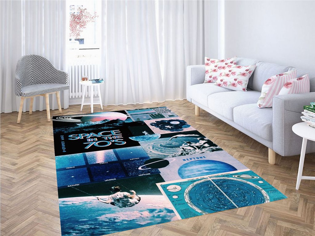 Kolase Art Living Room Modern Carpet Rectangle Rug