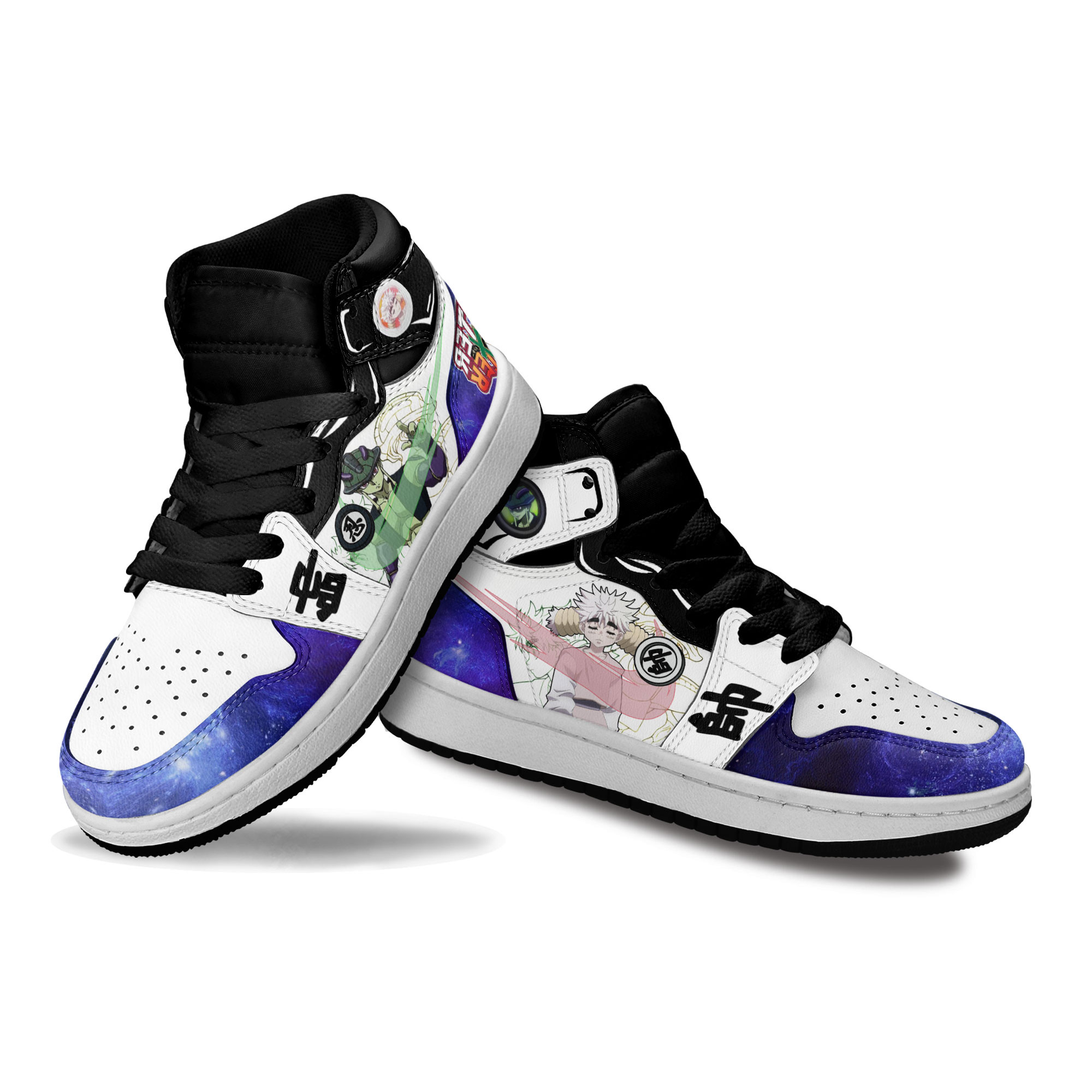 Komugi x Meruem Kids Sneakers Custom Anime Hunter X Hunter Shoes For Kids