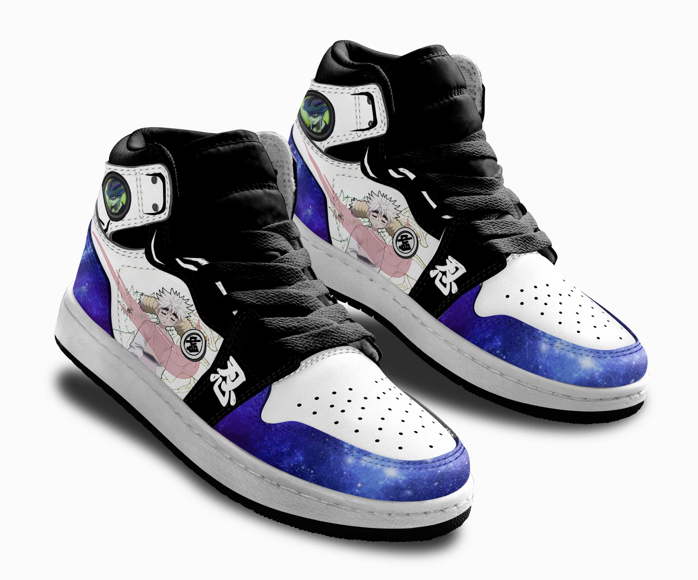 Komugi x Meruem Kids Sneakers Custom Anime Hunter X Hunter Shoes For Kids