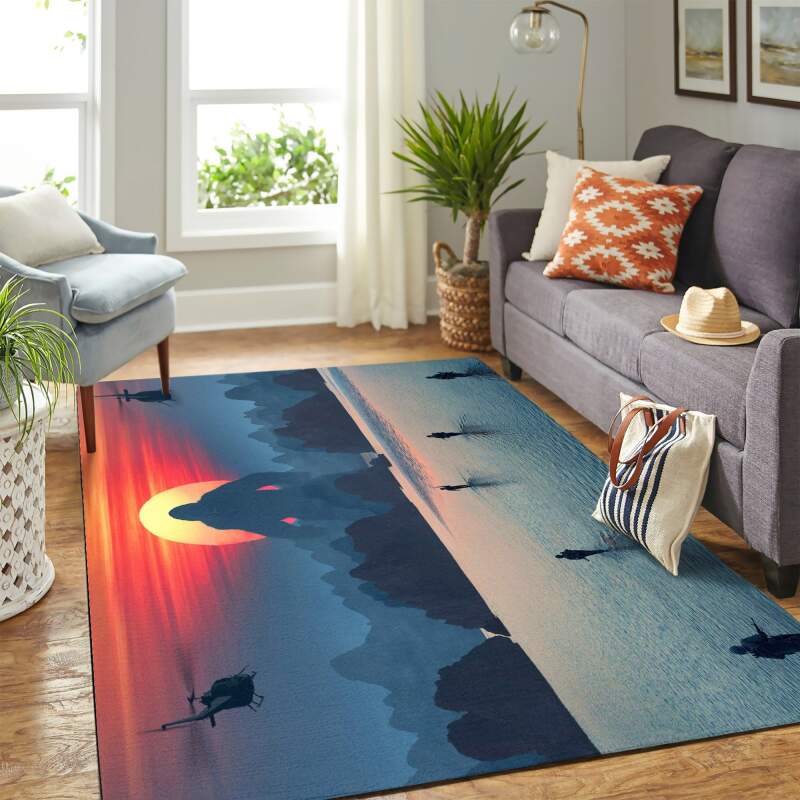 Kong Vs Human Carpet Floor Area Rectangle Rug