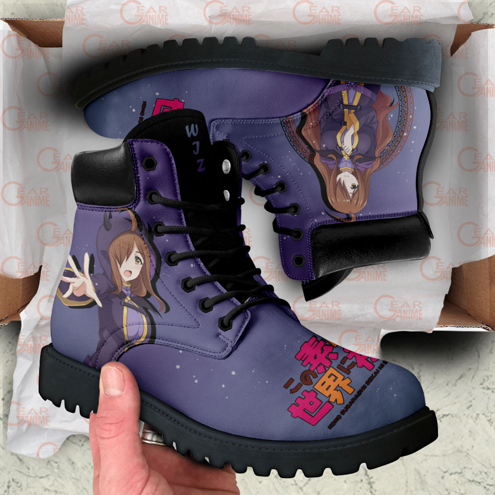 KonoSuba Wiz Boots Anime Custom Shoes