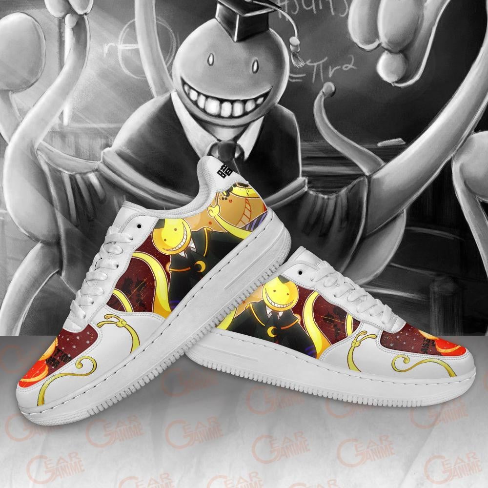 Koro Sensei Sneakers Assassination Classroom Anime Shoes