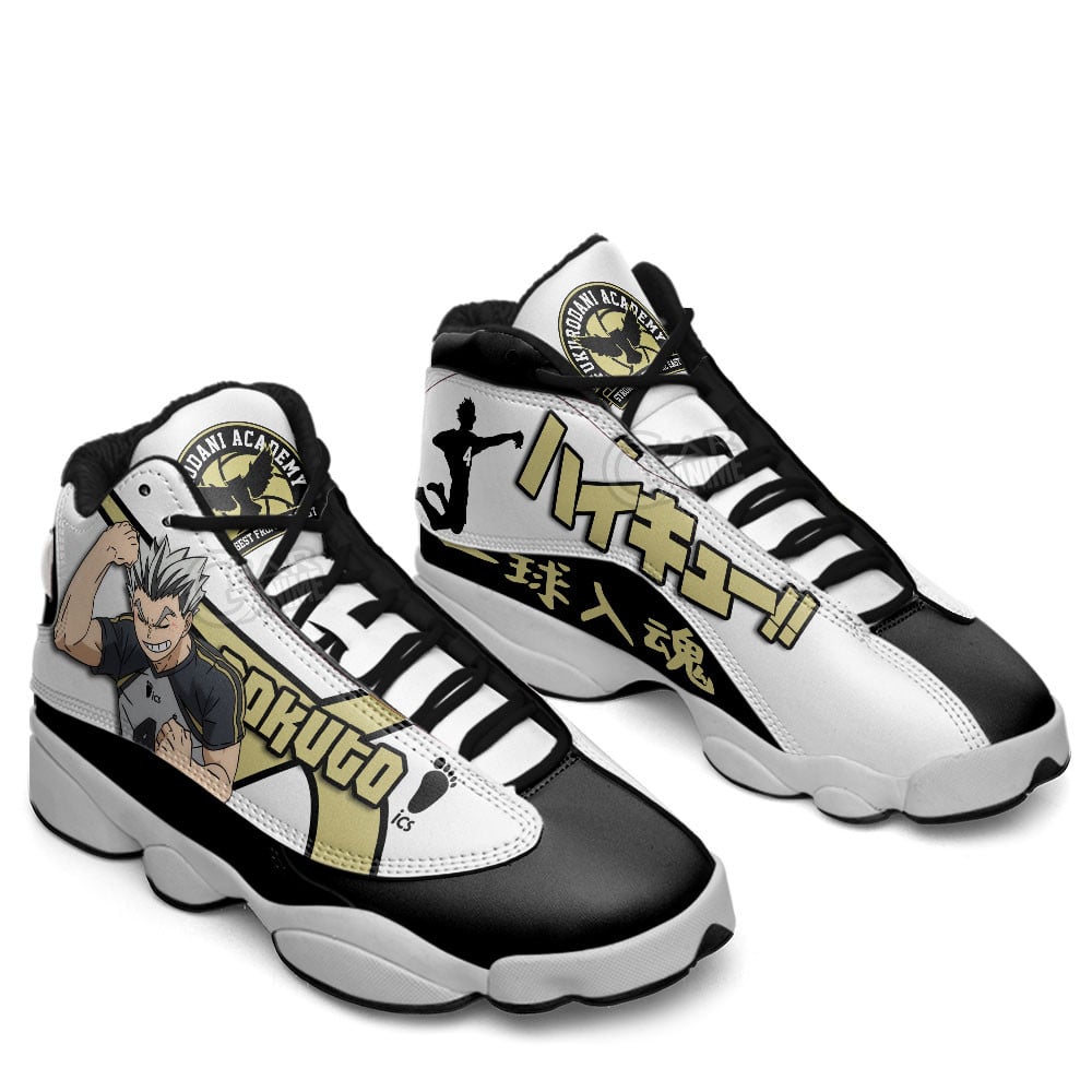 Kotaro Bokuto JD13 Sneakers Haikyuu Custom Anime Shoes