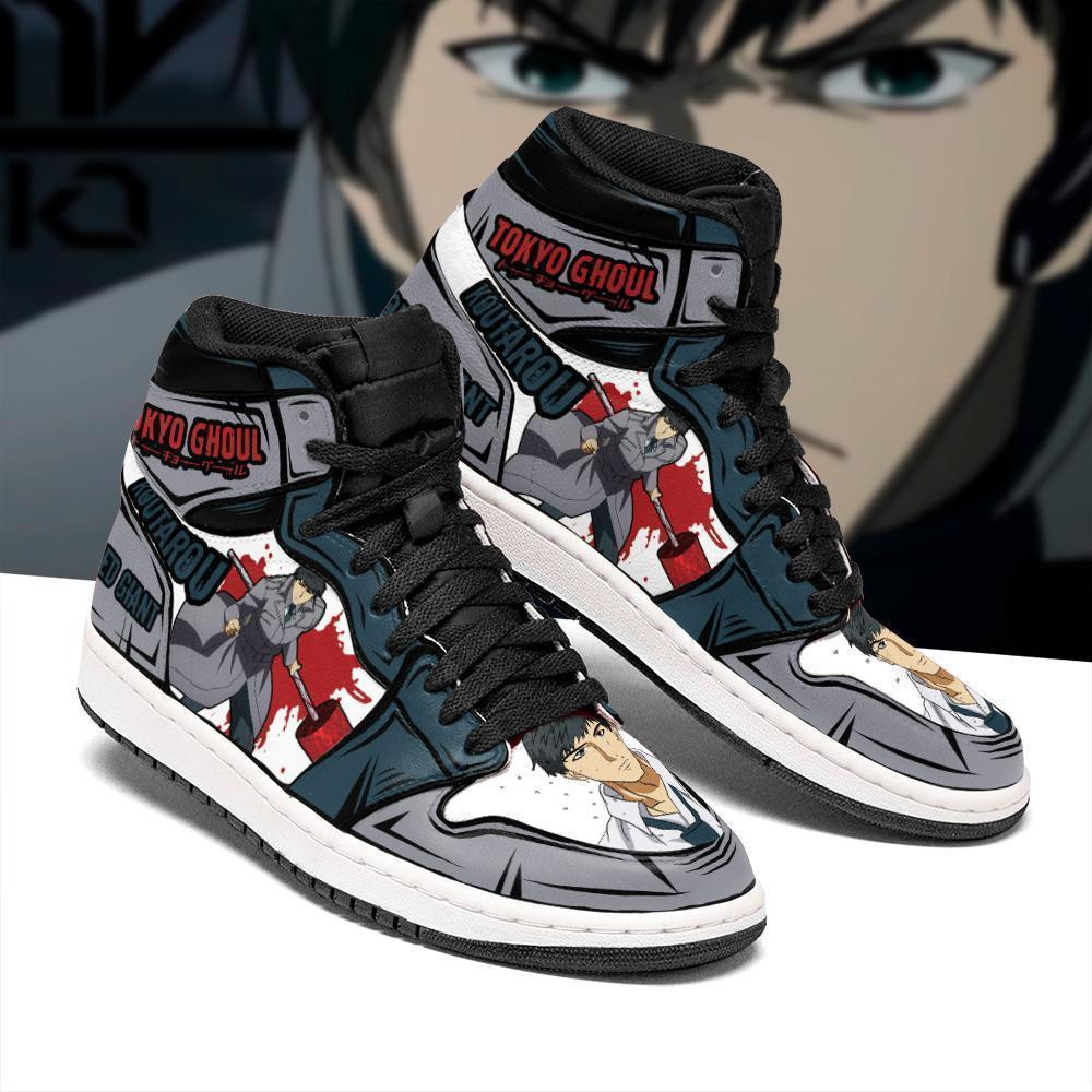 Koutarou Amon JD1s Sneakers Tokyo Ghoul Anime Shoes, Air Jordan Hightop