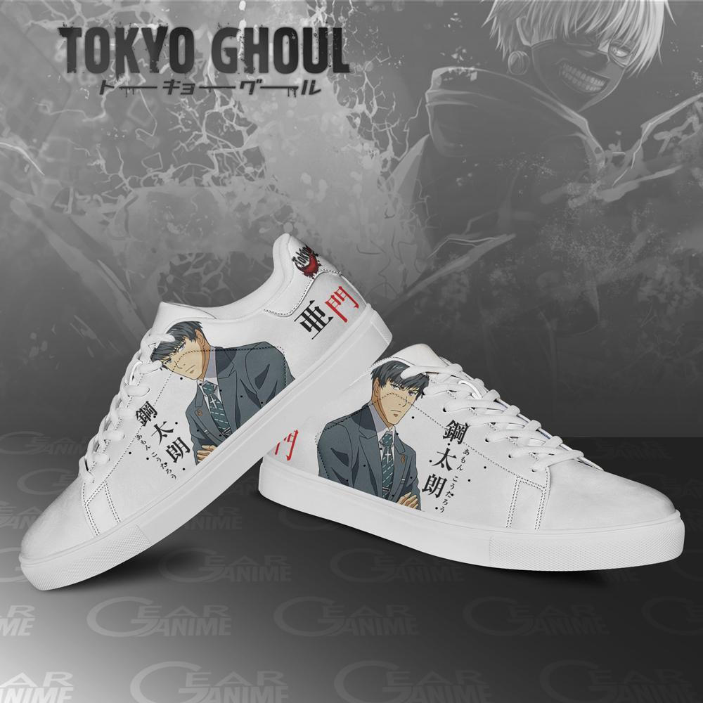 Koutarou Amon Skate Shoes Tokyo Ghoul Custom Anime Shoes