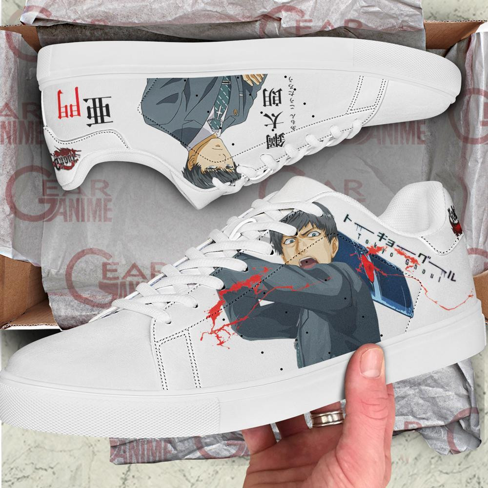 Koutarou Amon Skate Shoes Tokyo Ghoul Custom Anime Shoes