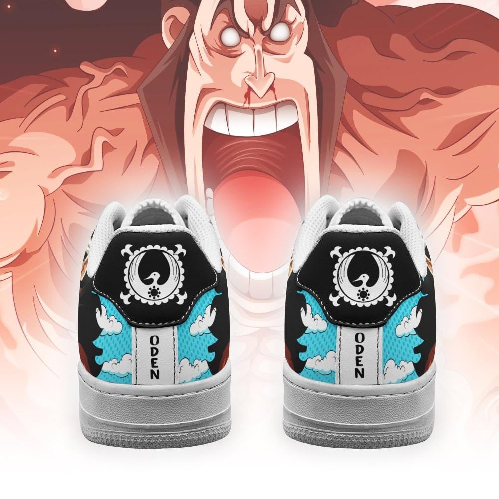 Kouzuki Oden Air Sneakers Custom Anime One Piece Shoes