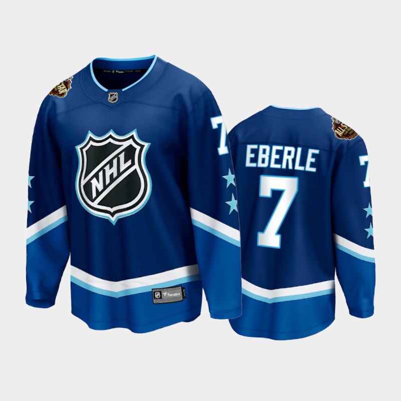 Kraken Jordan Eberle #7 2022 All-Star Blue Western Conference Jersey