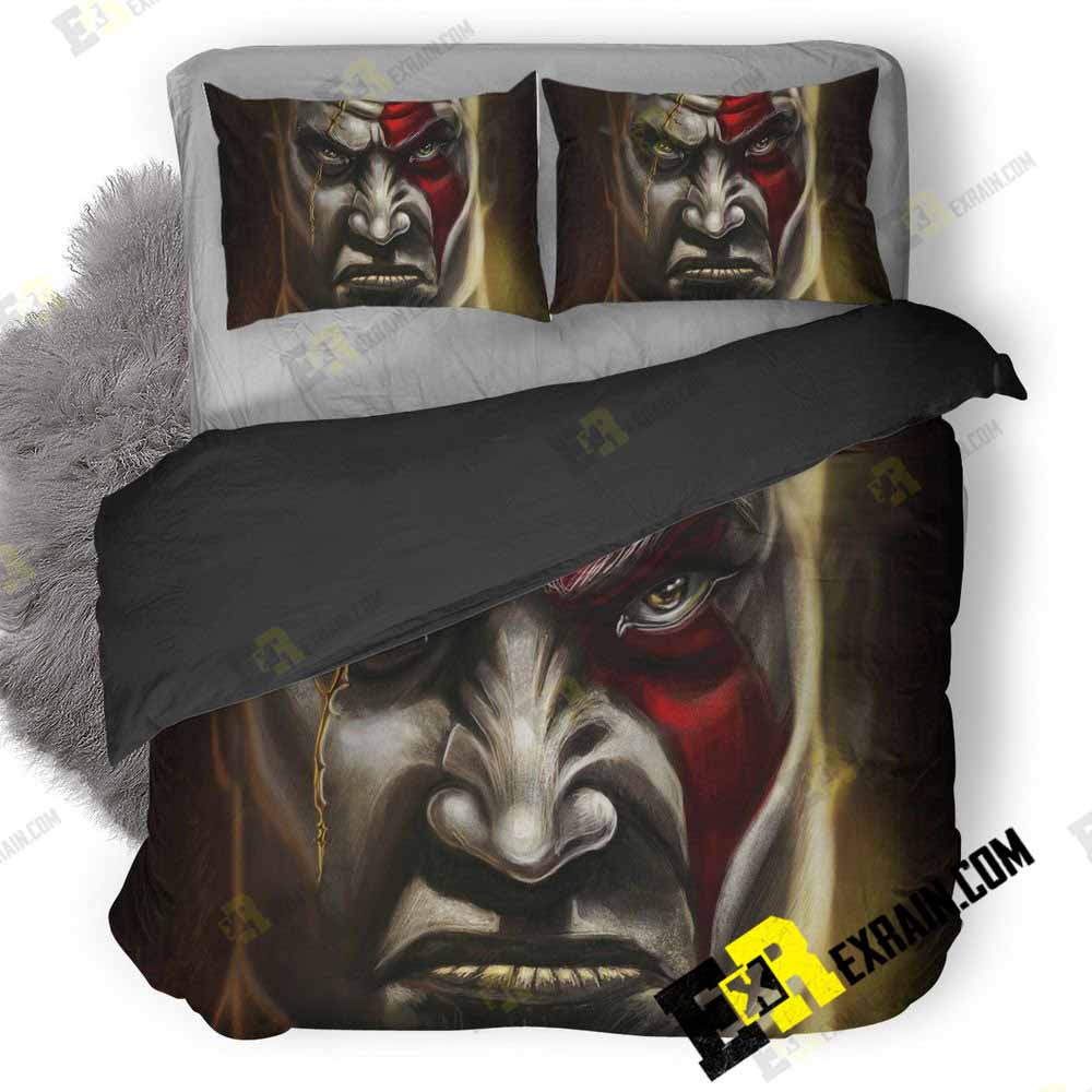 Kratos Artworks 1Z 3D Customized Duvet Cover Bedding Set