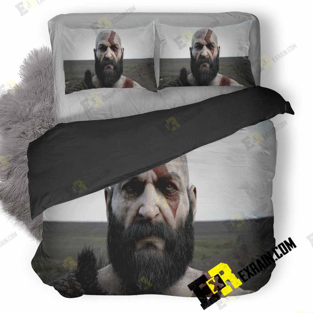Kratos Digital Art N8 3D Customized Duvet Cover Bedding Set