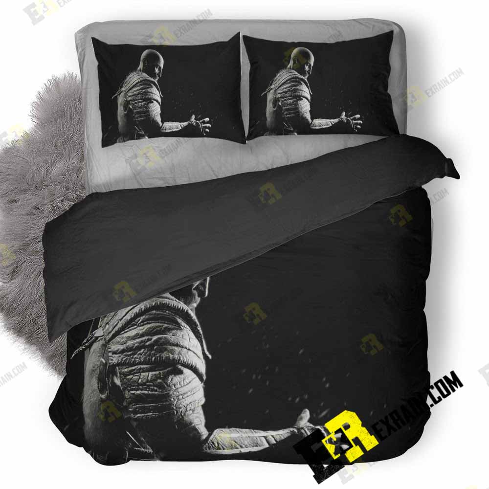 Kratos In God Of War Yr 3D Customized Duvet Cover Bedding Set