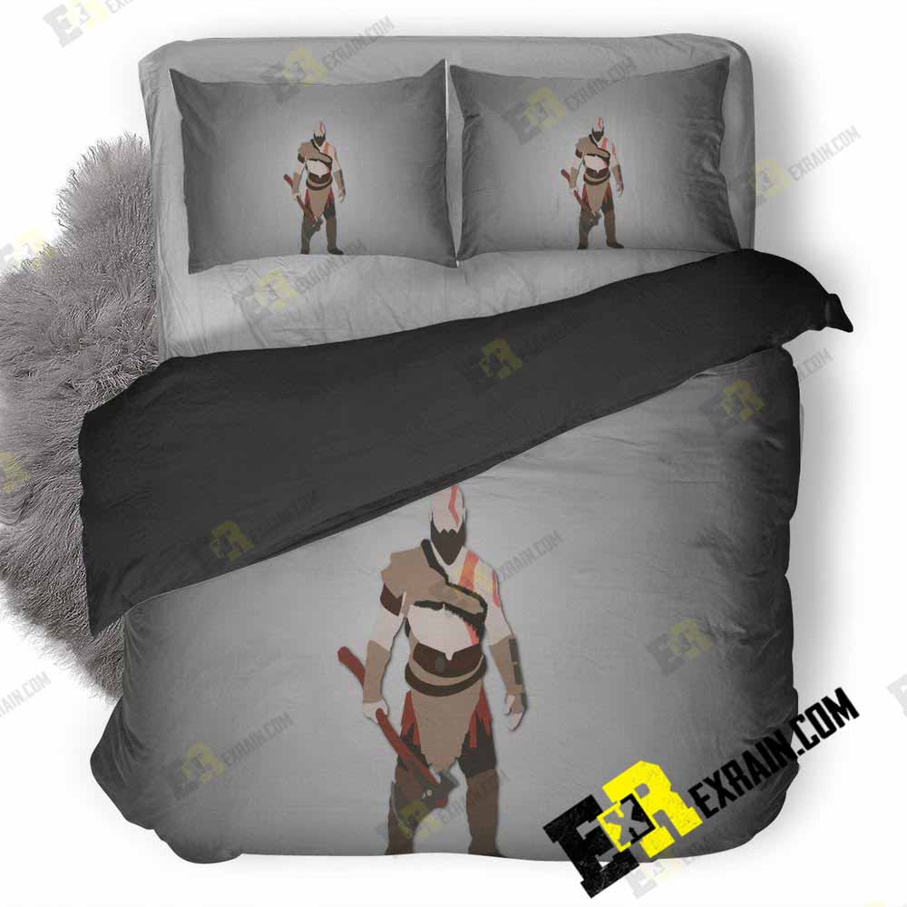 Kratos Minimalism Re 3D Customized Duvet Cover Bedding Set