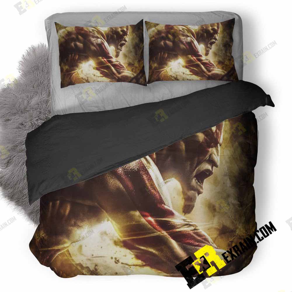 Kratos N1 3D Customized Duvet Cover Bedding Set