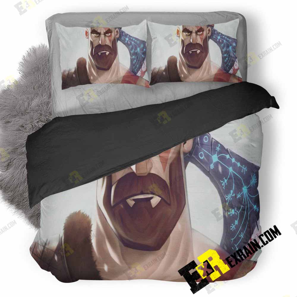 Kratos New Art Zq 3D Customized Duvet Cover Bedding Set
