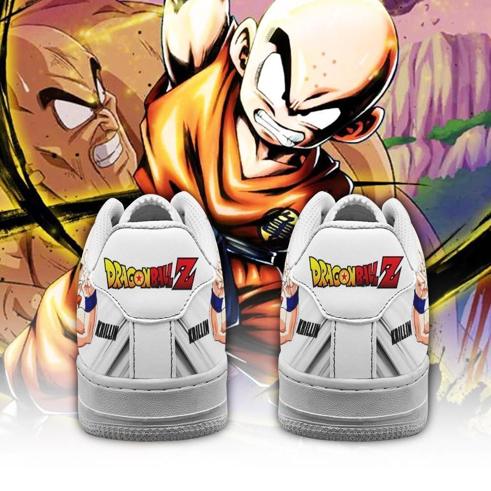 Krillin Air Sneakers Custom Anime Dragon Ball Shoes Simple Style