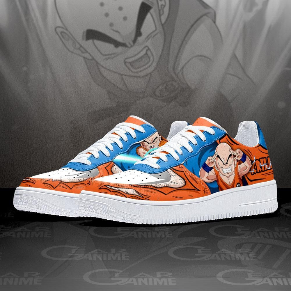 Krillin Air Sneakers Custom Anime Dragon Ball Shoes