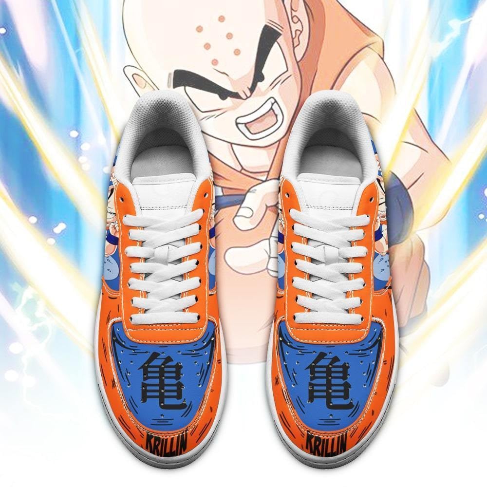 Krillin Sneakers Custom Dragon Ball Anime Shoes Fan Gift