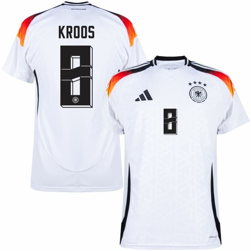 Kroos Men's Germany 2024 Stadium Home Soccer Jersey