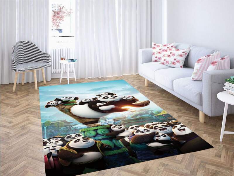 Kung Fu Panda Carpet Rectangle Rug