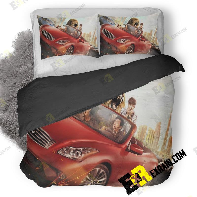 Kung Fu Yoga Movie Ap 3D Customized Duvet Cover Bedding Set