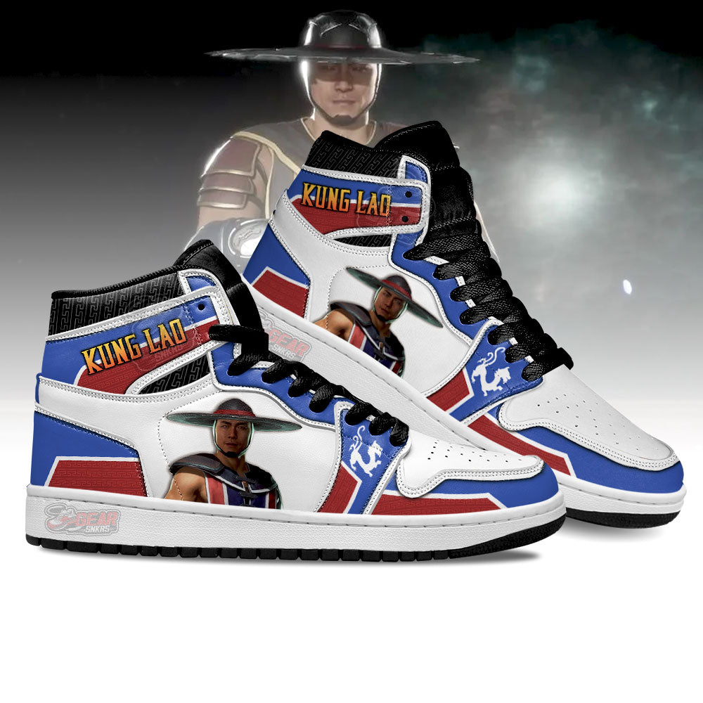 Kung Lao Mortal Kombat JD Sneakers Shoes For Fans, Air Jordan Hightop
