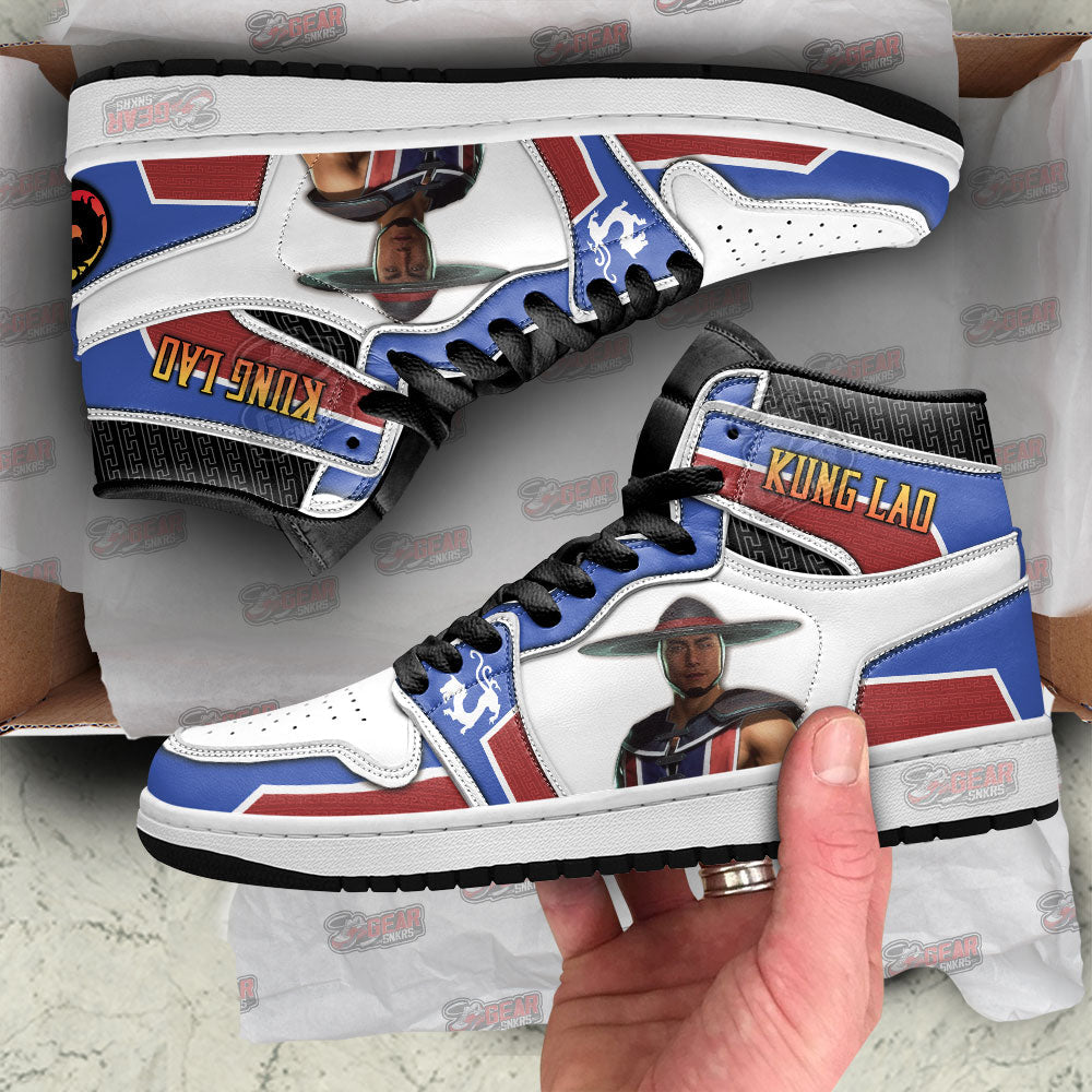 Kung Lao Mortal Kombat JD Sneakers Shoes For Fans, Air Jordan Hightop