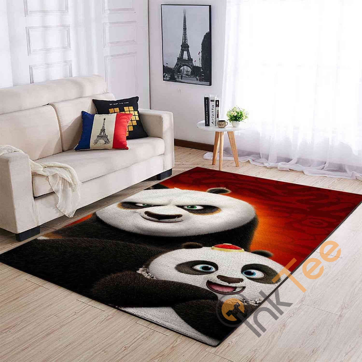 Kungfu Panda Area Rectangle Rug