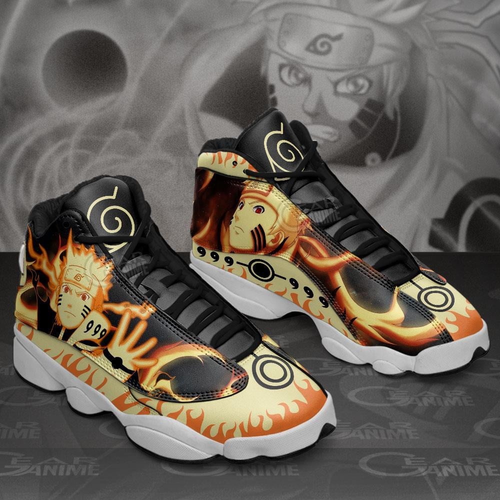 Kurama Mode JD13 Sneakers Custom Anime Shoes