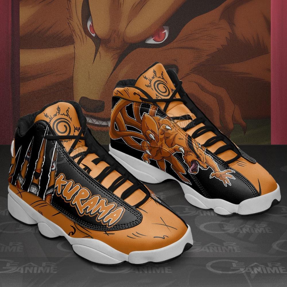 Kurama Nine Tails JD13 Sneakers Custom Anime Shoes