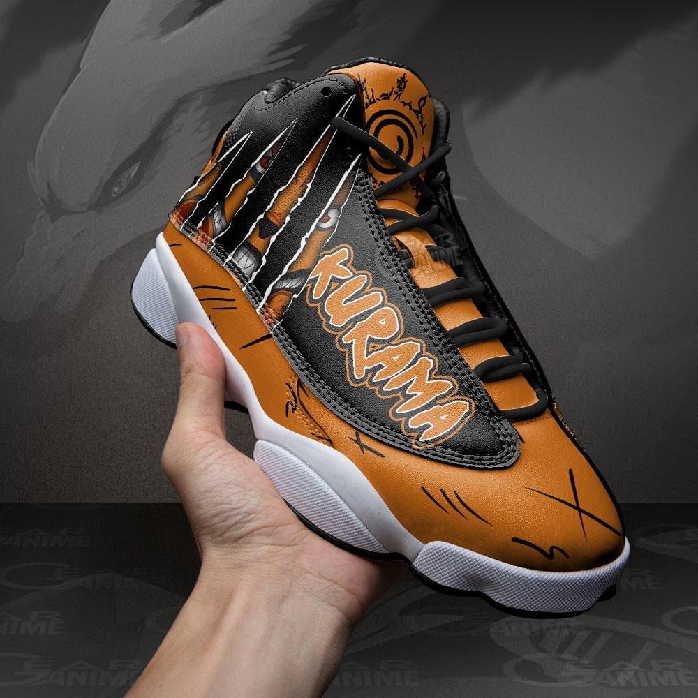 Kurama Nine Tails JD13 Sneakers Custom Anime Shoes