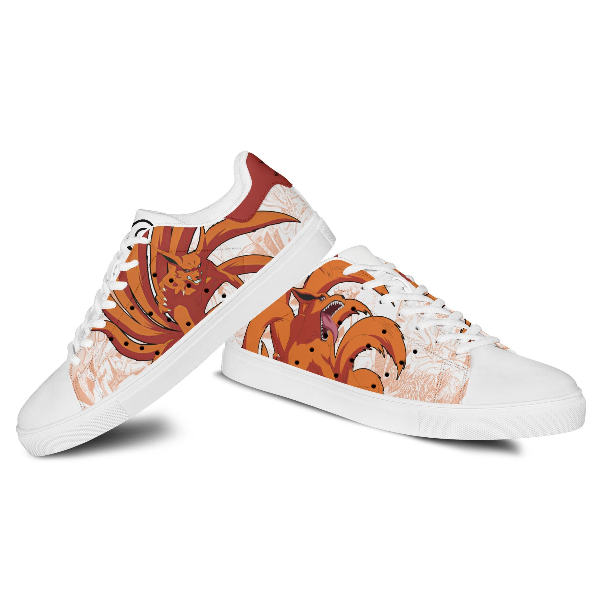 Kurama Skate Sneakers Custom NRT Anime Shoes