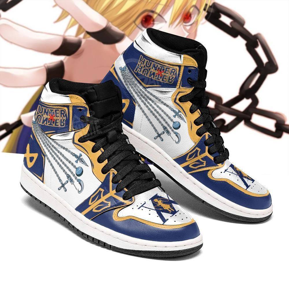 Kurapika Hunter X Hunter Anime 1 High Top Air Jordan Sneaker, Air Jordan Hightop