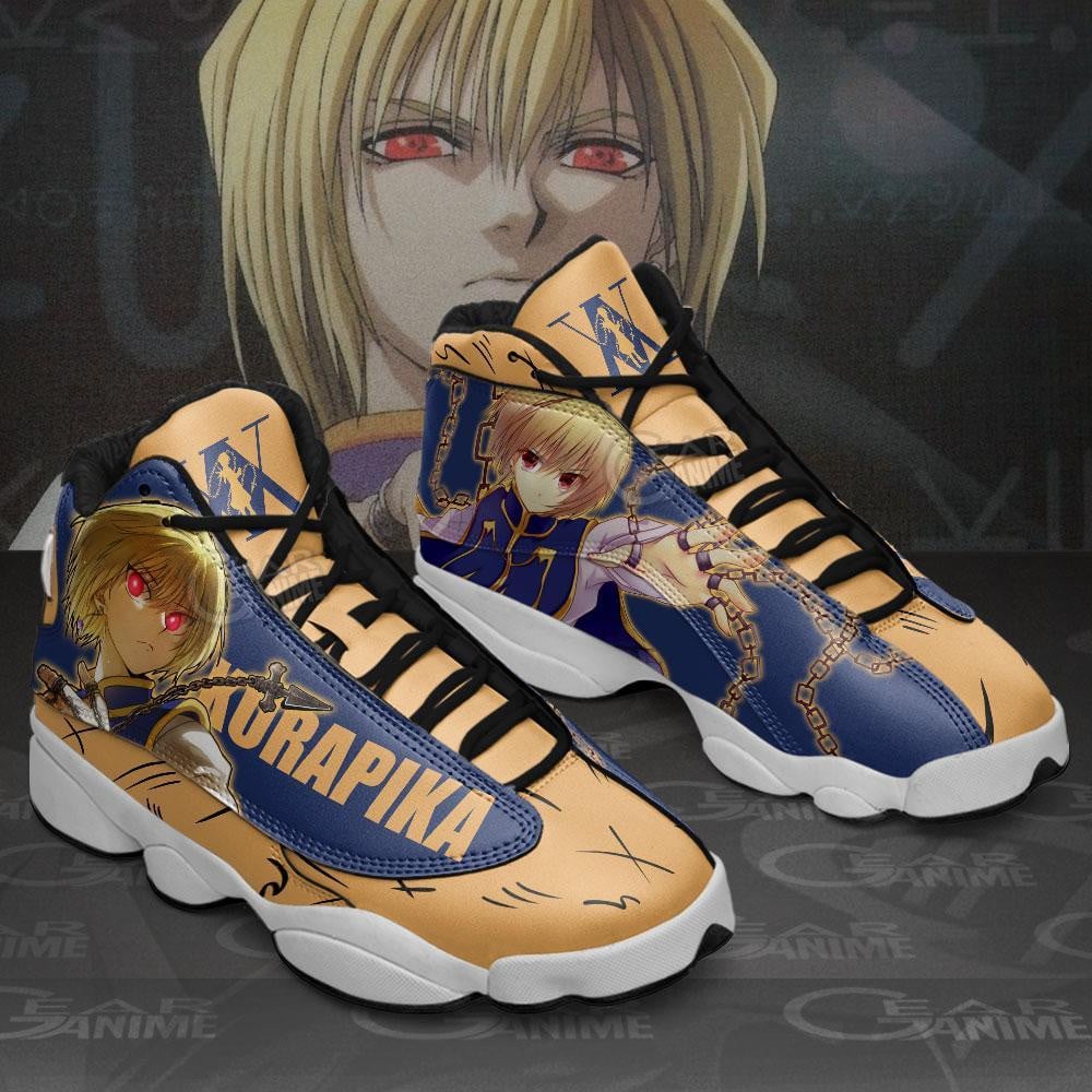 Kurapika JD13 Sneakers Custom Anime Hunter X Hunter Shoes