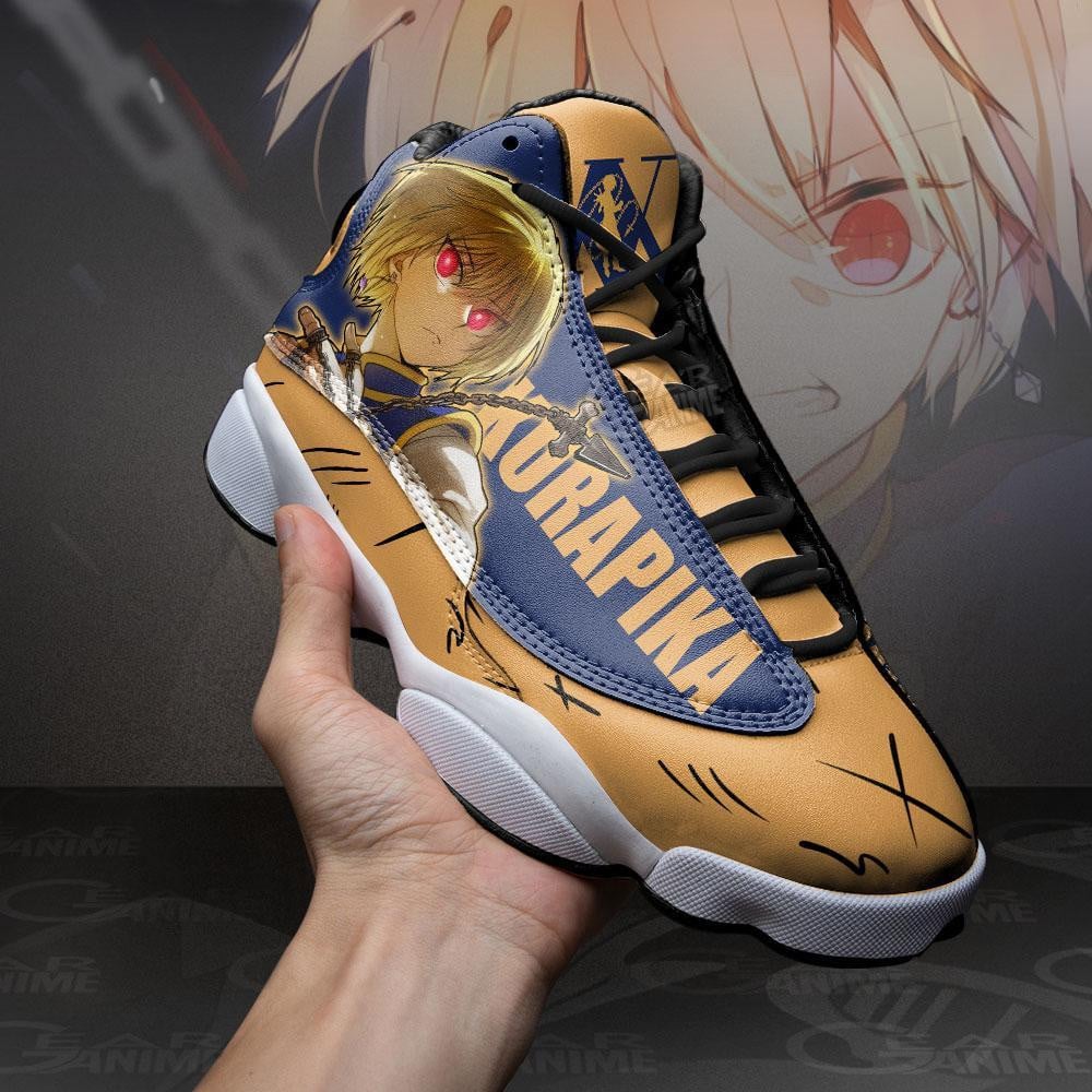 Kurapika JD13 Sneakers Custom Anime Hunter X Hunter Shoes