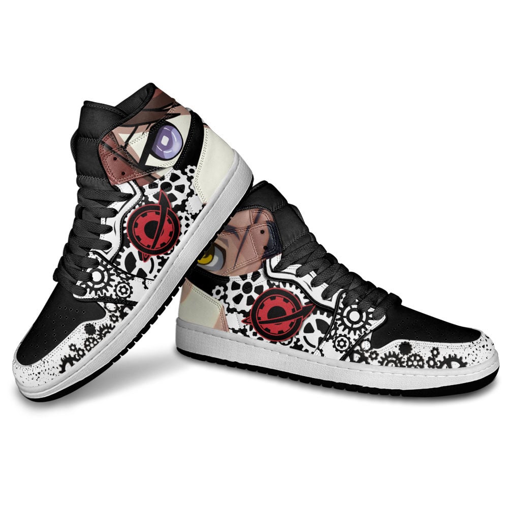 Kurisu Makise and Rintarou Okabe JD1s Sneakers Steins Gate Anime Shoes, Air Jordan Hightop