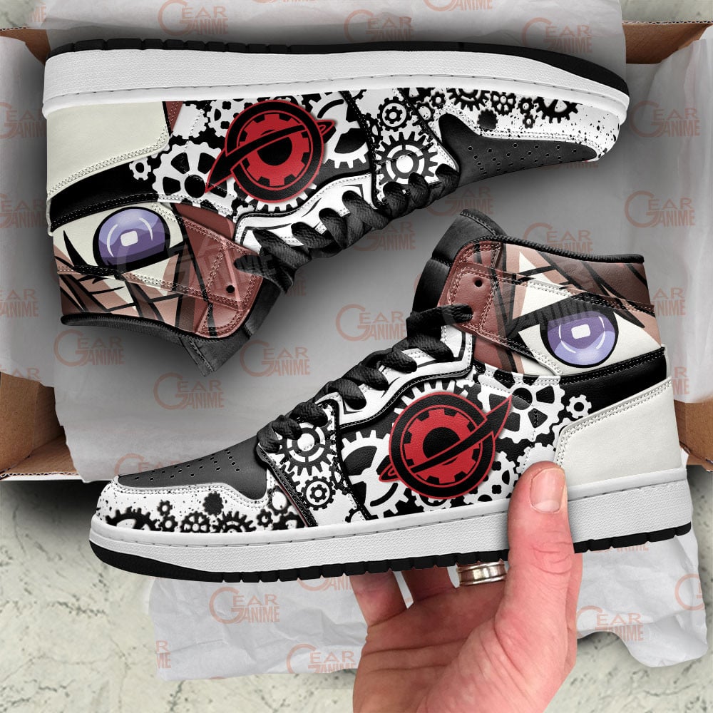 Kurisu Makise JD1s Sneakers Steins Gate Anime Shoes, Air Jordan Hightop