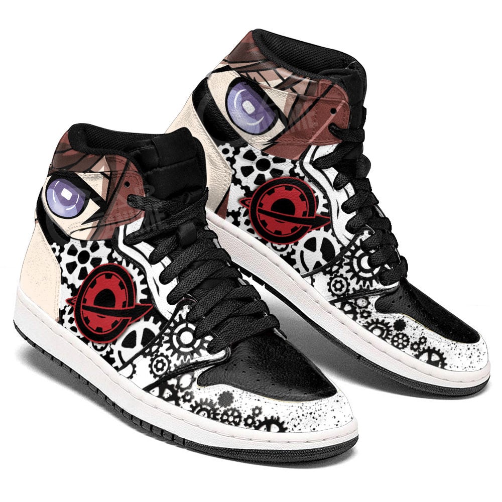Kurisu Makise JD1s Sneakers Steins Gate Anime Shoes, Air Jordan Hightop