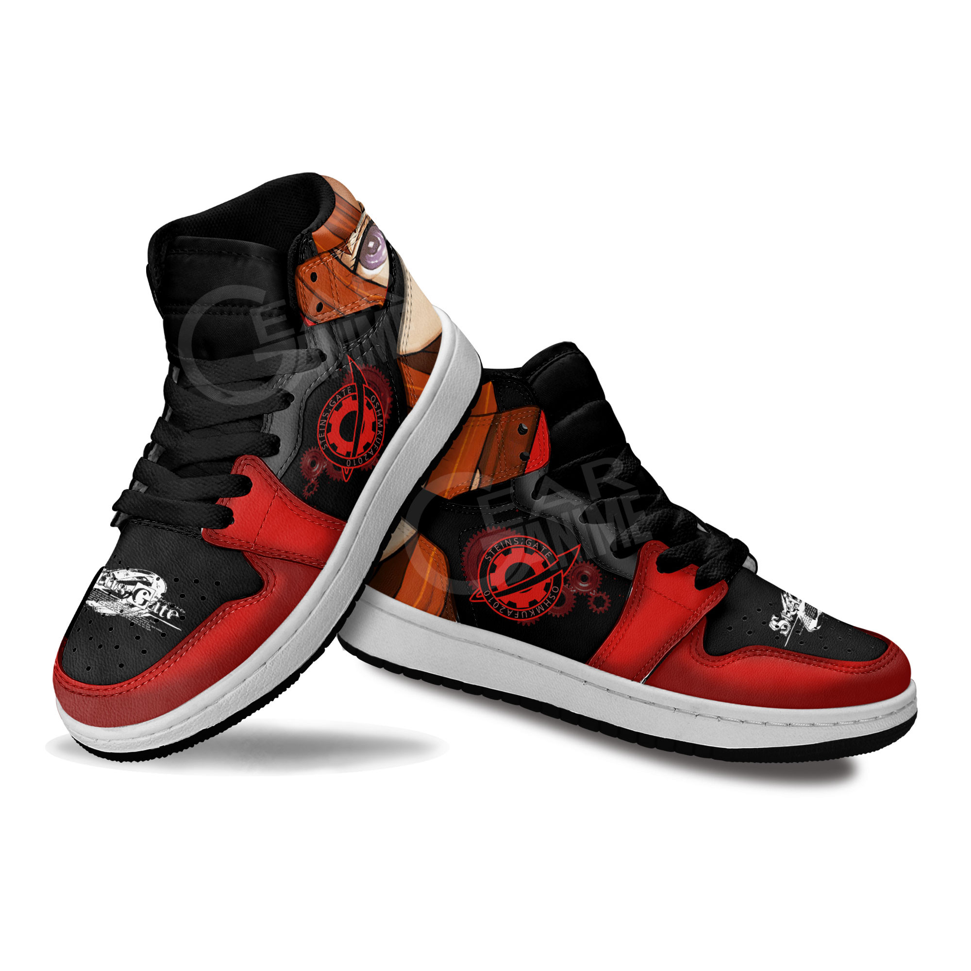 Kurisu Makise Kids Sneakers Stein Gate Anime Kids Shoes