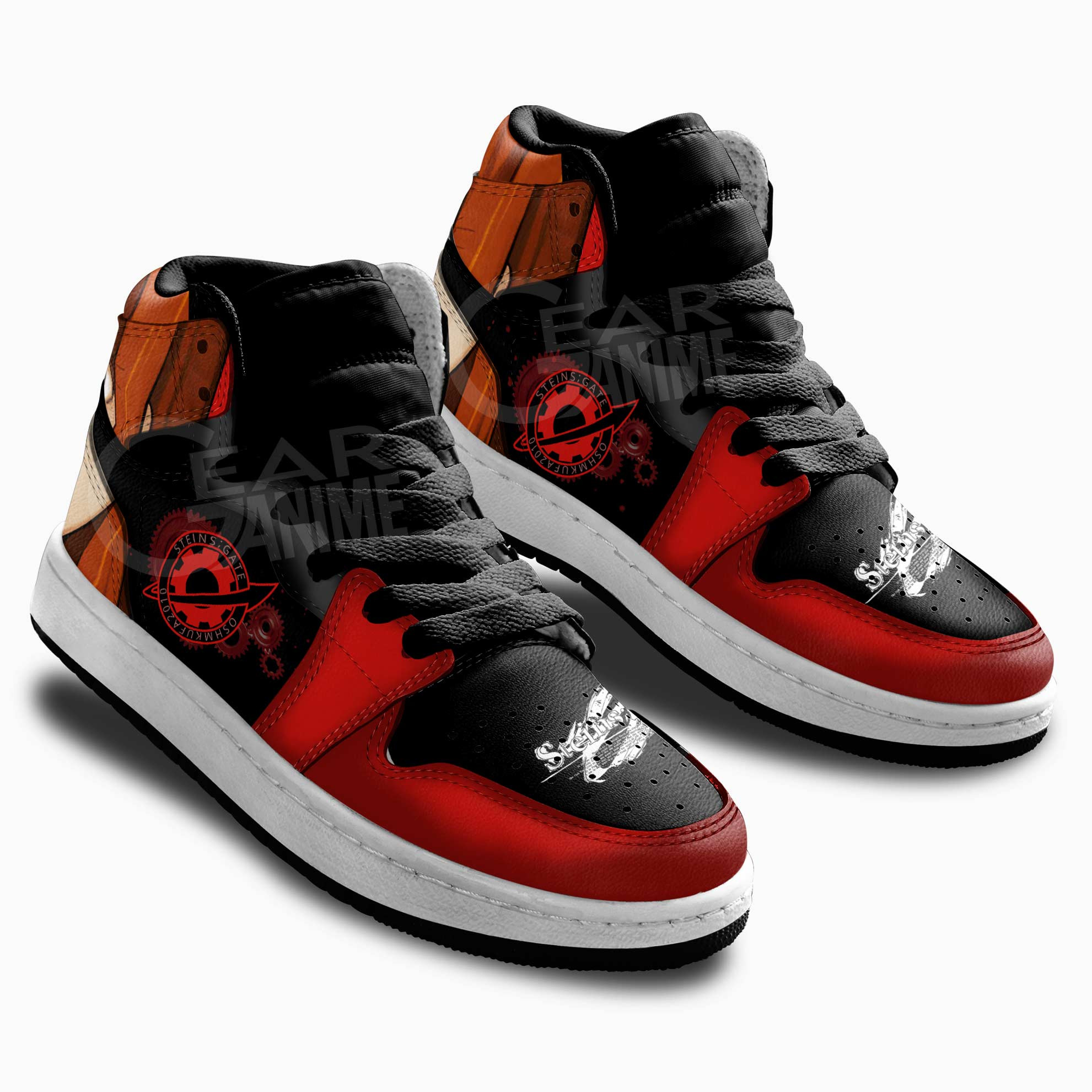 Kurisu Makise Kids Sneakers Stein Gate Anime Kids Shoes