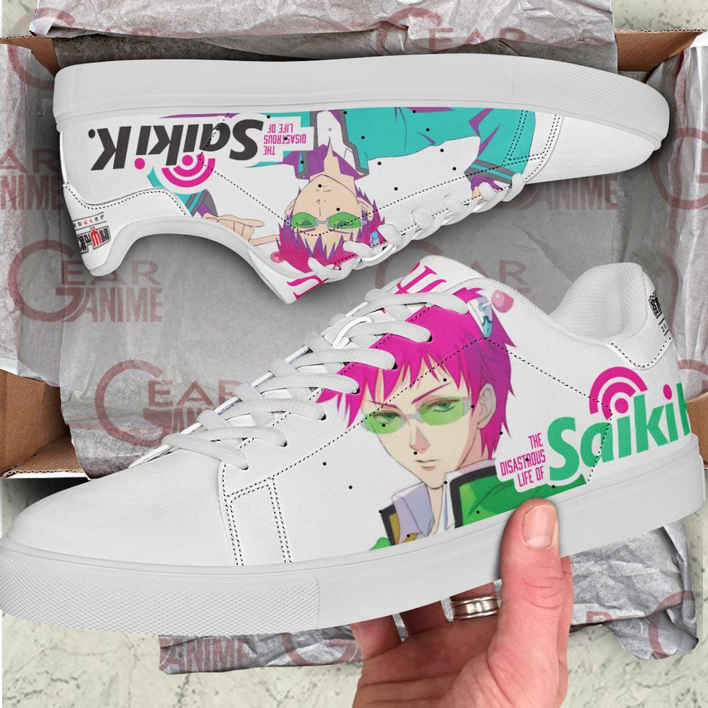 Kusuo Saiki Skate Shoes The Disastrous Life of Saiki K Anime Shoes