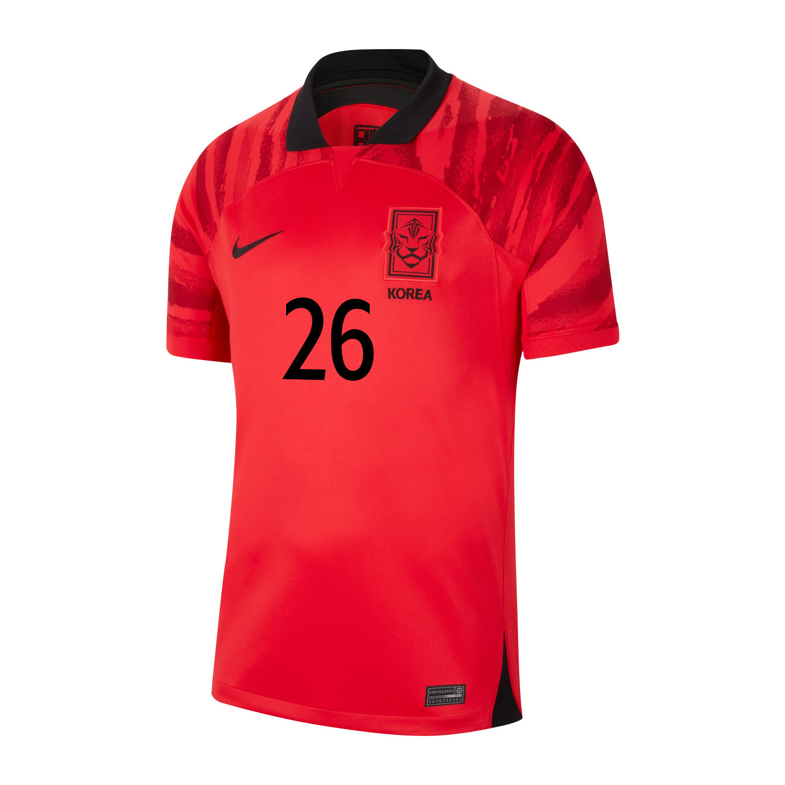 Kwon Chang-hoon 26 South Korean National Team 2022-23 Qatar World Cup – Home Soccer Jersey, Men