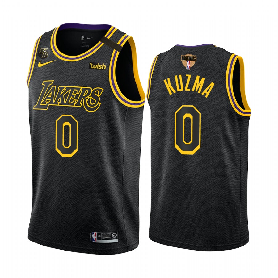 Kyle Kuzma Los Angeles Lakers 2020 Western Conference Champions Black Jersey Mamba Inspired