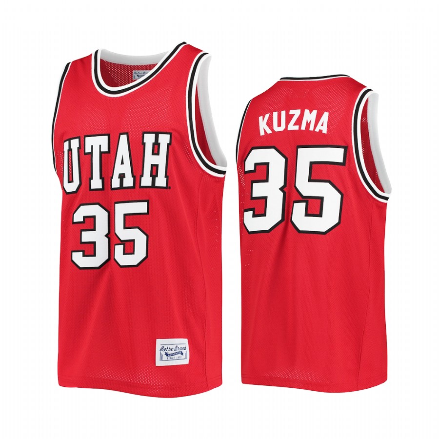 Kyle Kuzma Utah Utes Red Jersey Commemorative Classic