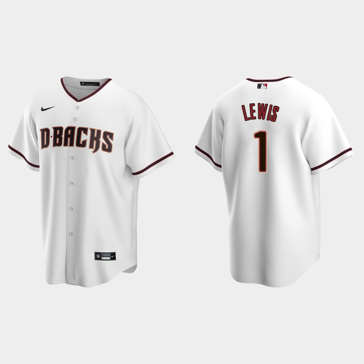Kyle Lewis Arizona Diamondbacks Home Jersey - White