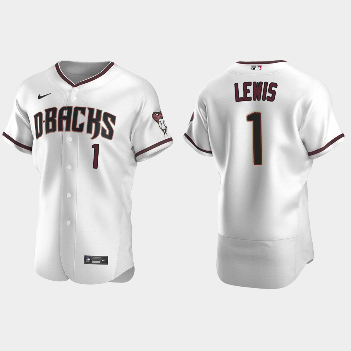 Kyle Lewis Arizona Diamondbacks Home Jersey - White
