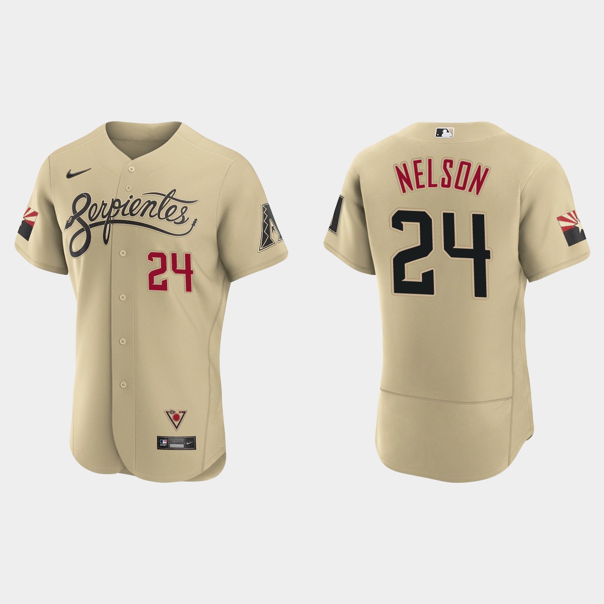 Kyle Nelson Arizona Diamondbacks City Connect Jersey - Gold