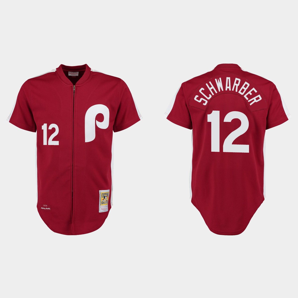 Kyle Schwarber Philadelphia Phillies 1979 Throwback Jersey - Maroon