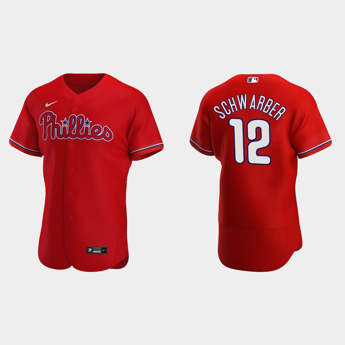 Kyle Schwarber Philadelphia Phillies Alternate Jersey - Red