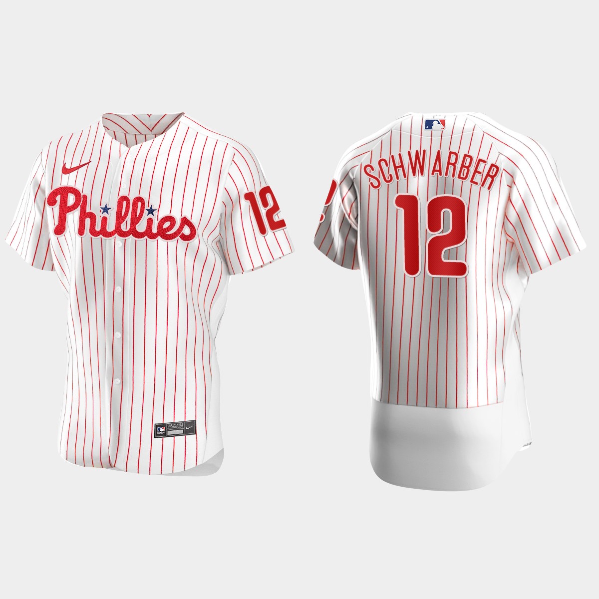 Kyle Schwarber Philadelphia Phillies Home Jersey - White