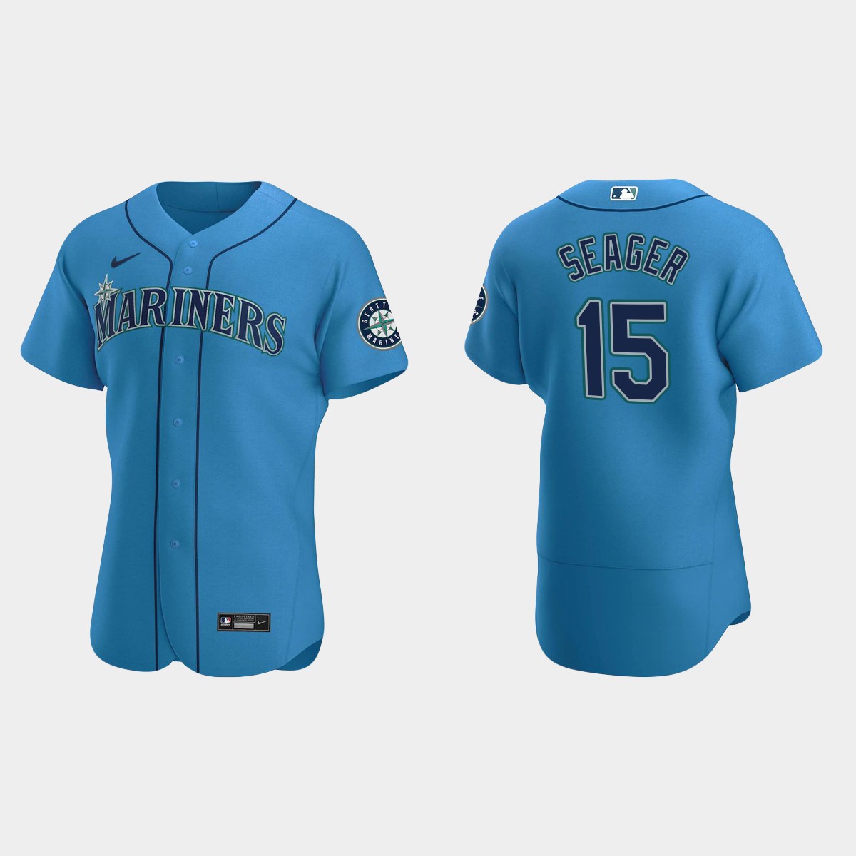 Kyle Seager #15 Seattle Mariners Royal 2020 Alternate Jersey